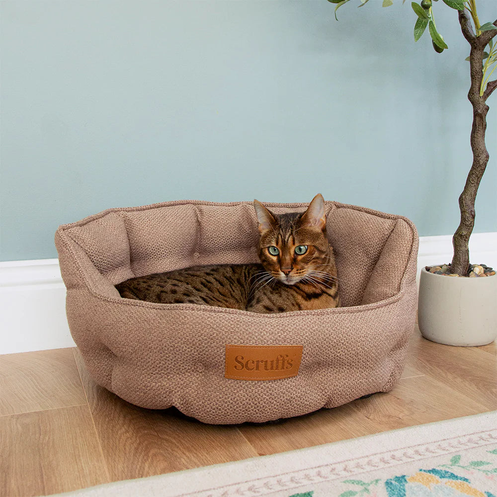 Seattle Cat Bed - Sienna Brown