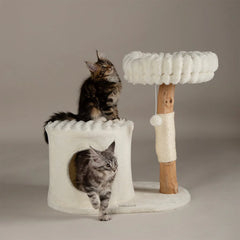 Alpine Himalayas Cat Tree - Cream
