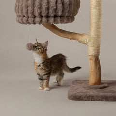 Alpine Pyrenees Cat Scratcher Tree - Taupe