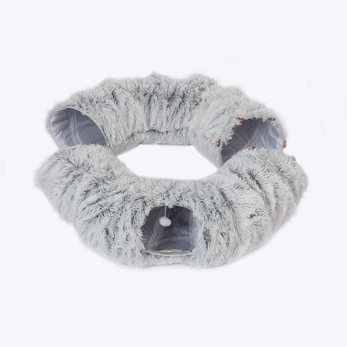 Cat Tunnel Fur Grey Danish Design