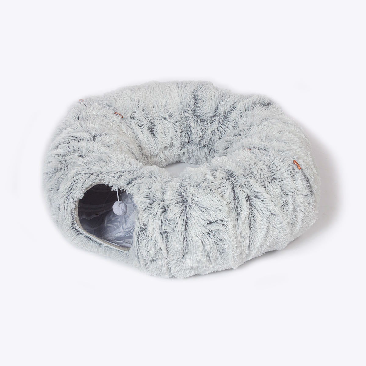 Cat Tunnel Fur Grey Danish Design