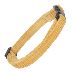 Corduroy Cat Collar – Mustard
