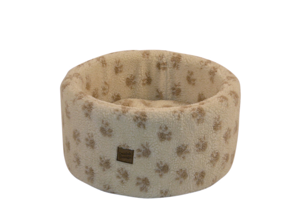 Sherpa Fleece Cat Cosy Bed by Danish Design