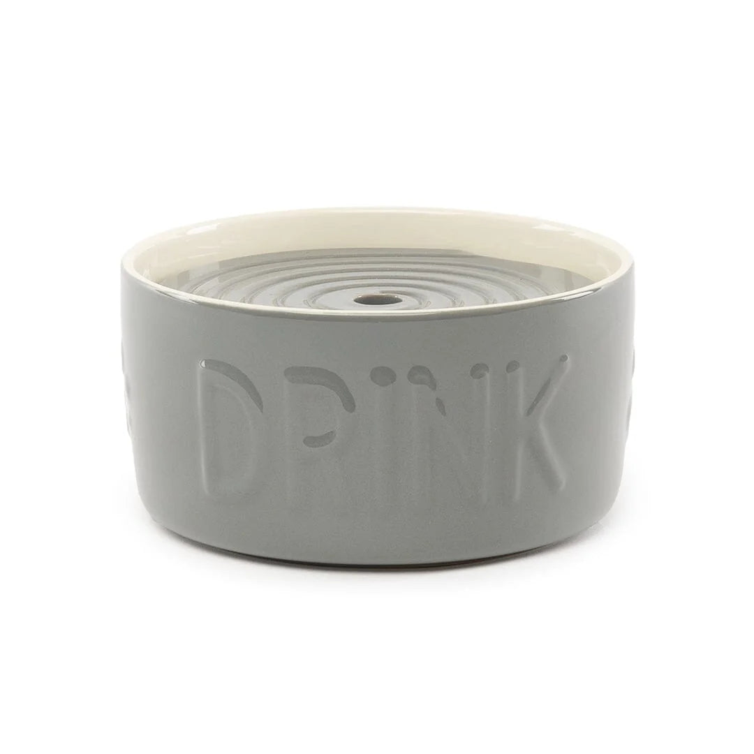 Classic Cat Water Fountain 20cm - Grey