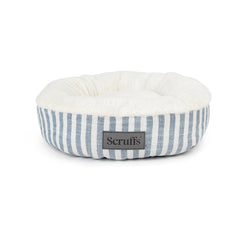Coastal Stripe Cat Bed - Blue