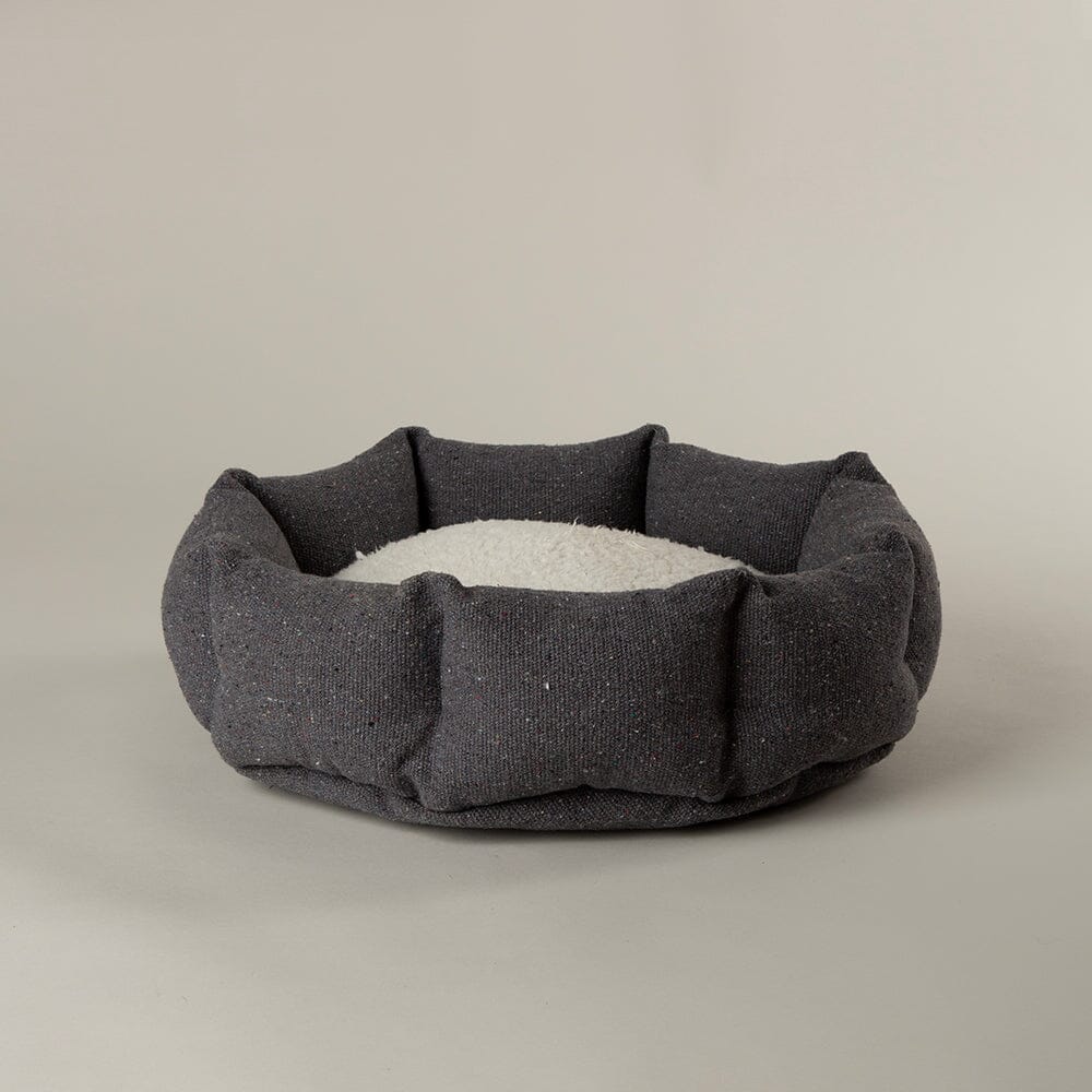 Eden 100% Recycled Cat Bed - Charcoal Grey