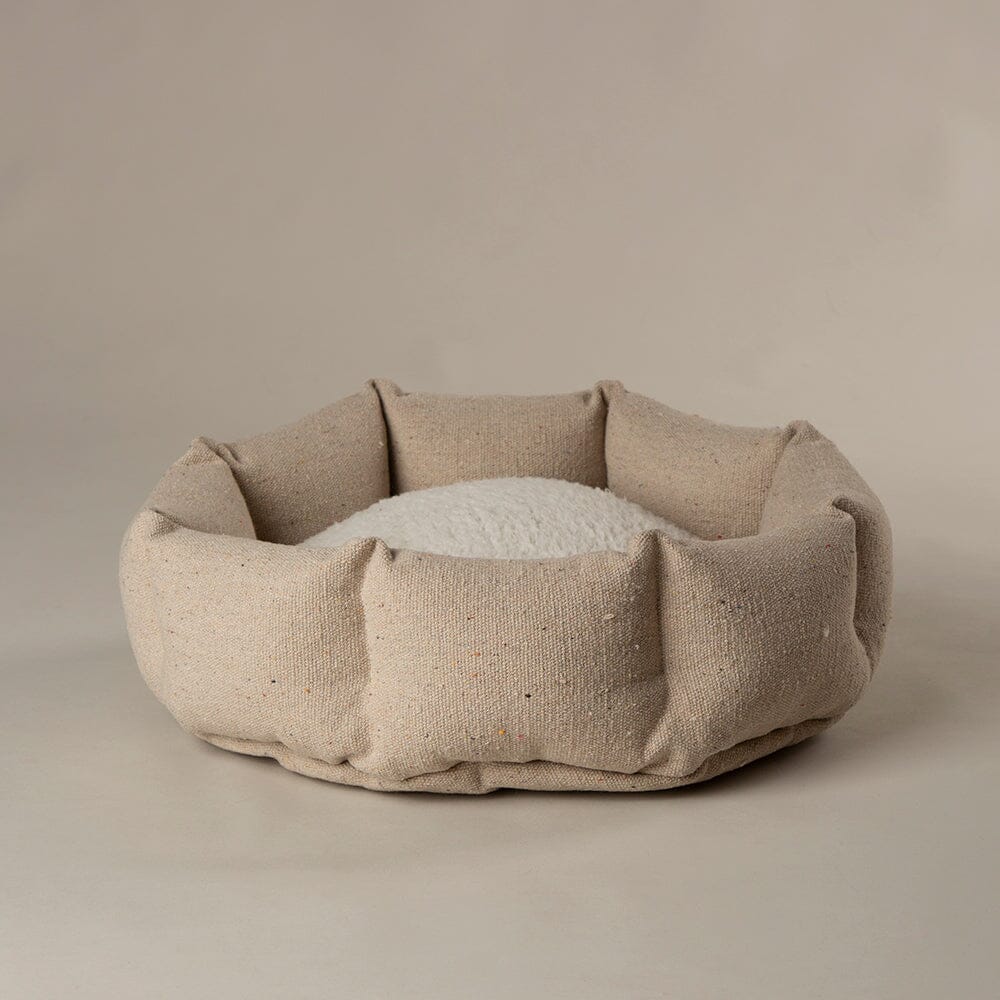 Eden 100% Recycled Cat Bed - Cream