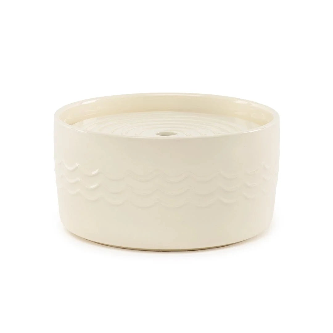 Icon Cat Water Fountain 20cm - Cream