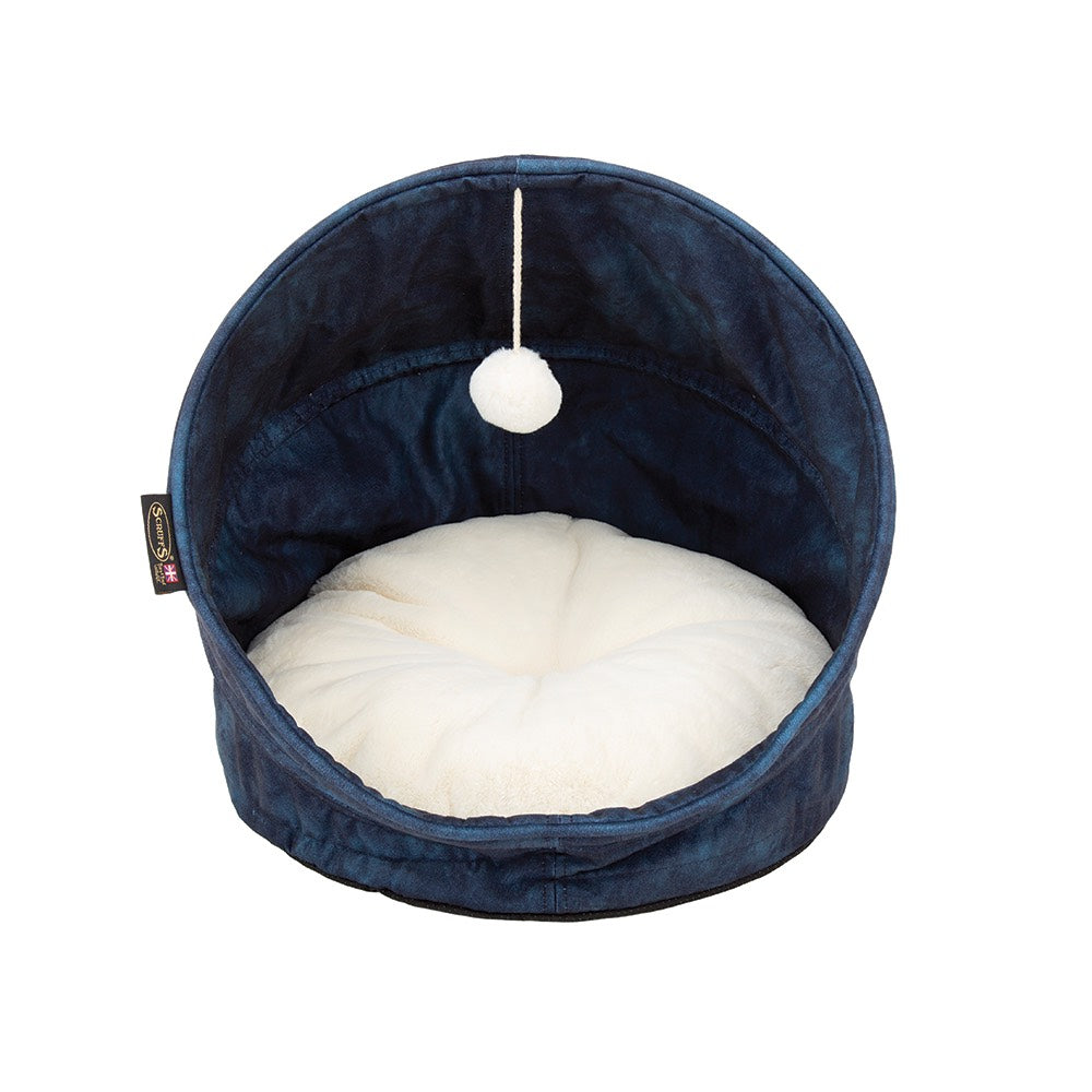 Kensington Cat Bed - Navy