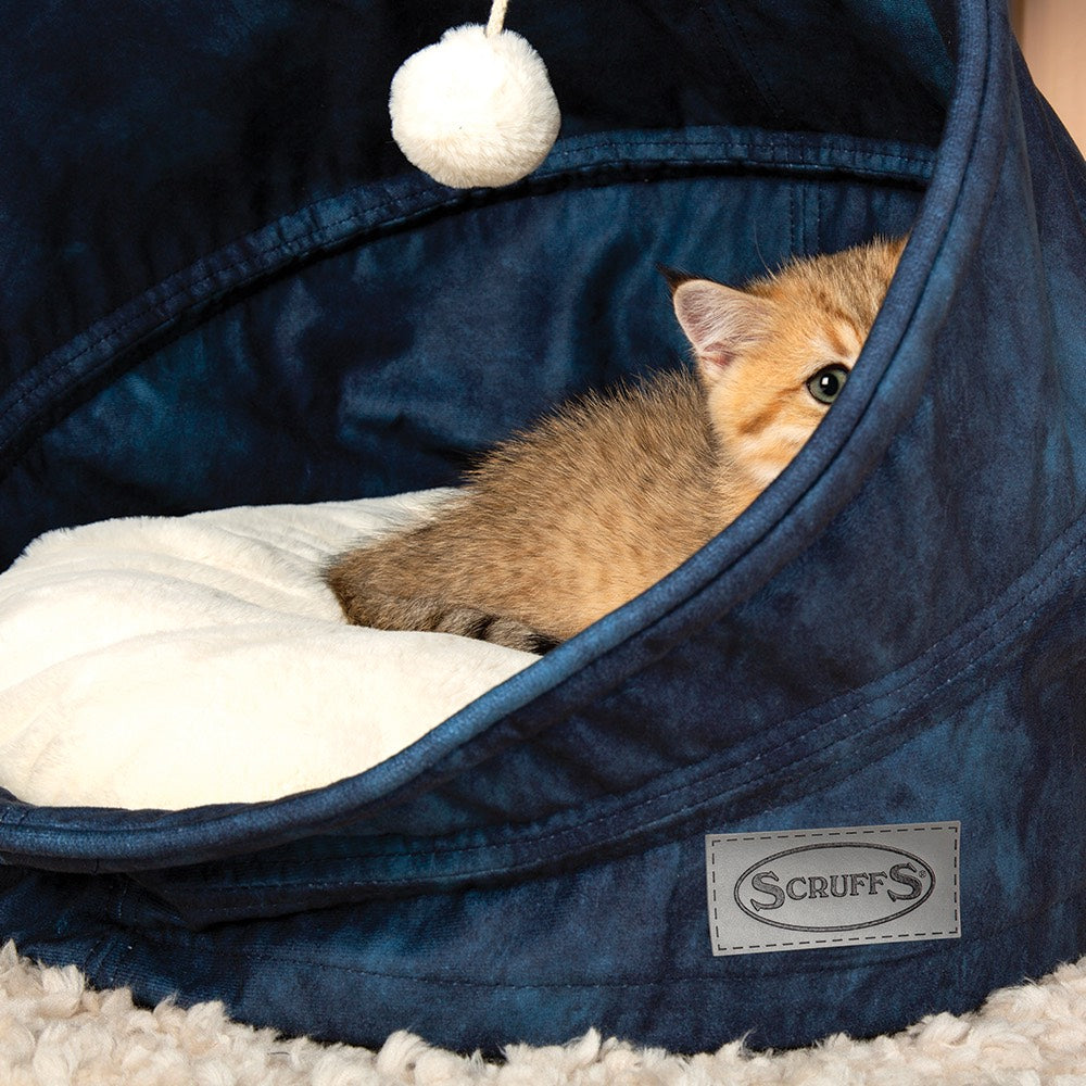 Kensington Cat Bed - Navy