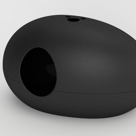 Luxury Black Poopoopeedo Cat Litter Box 2