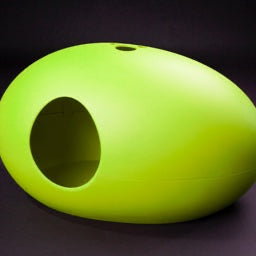 Luxury Green Poopoopeedo Cat Litter Box