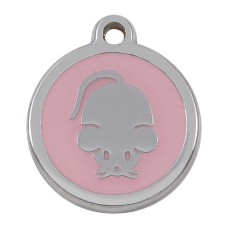 Luxury My Sweetie Light Pink Mouse Cat Pet ID Tag