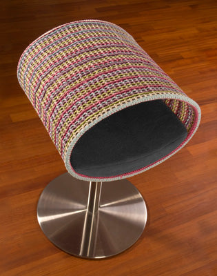 Luxury Rondo Crochet Cat Stand Graphite