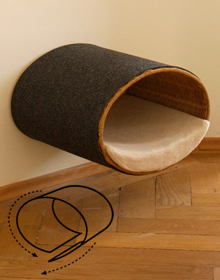 Luxury Rondo Felt Cat Stand Scratch Cover