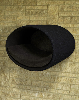 Luxury Rondo Wall Felt Cat Bed