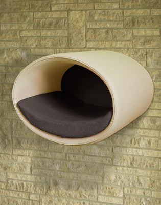 Luxury Rondo Wall Felt Cat Bed