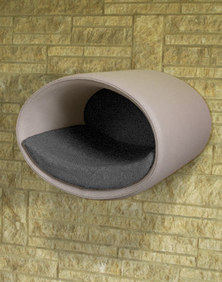 Luxury Rondo Wall Felt Cat Bed