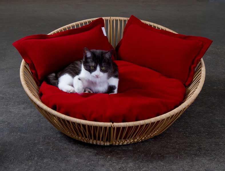 Luxury Siro Saleen Cat Basket