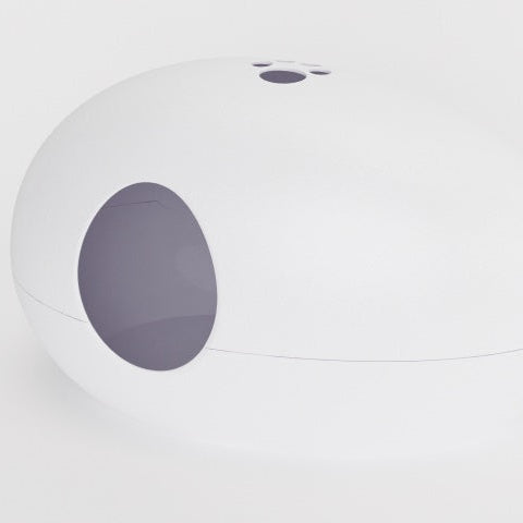 Luxury White Poopoopeedo Cat Litter Box 10