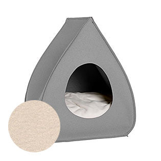 Luxury Pina Felt Cat Cave Bed