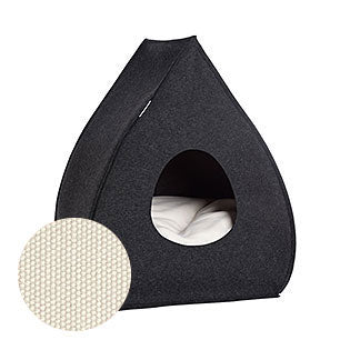 Luxury Pina Felt Cat Cave Bed