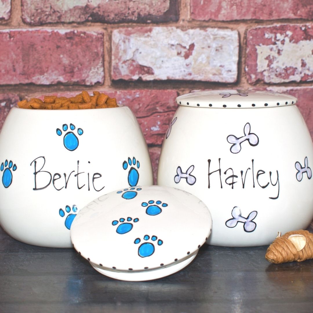 Personalised Ceramic Whimsical Cat Treat Jars 4