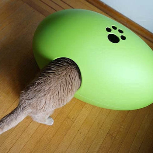 Luxury Green Poopoopeedo Cat Litter Box