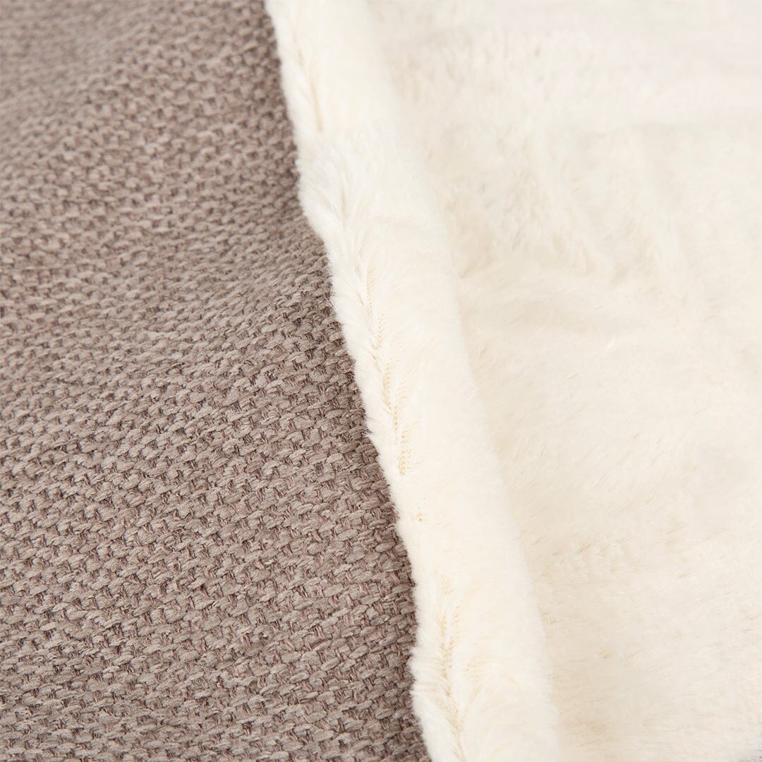 Seattle Burrow Cat Bed - Stone Grey