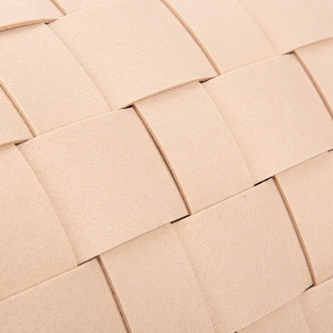 Stockholm Felt Cave Cat Bed - Tan