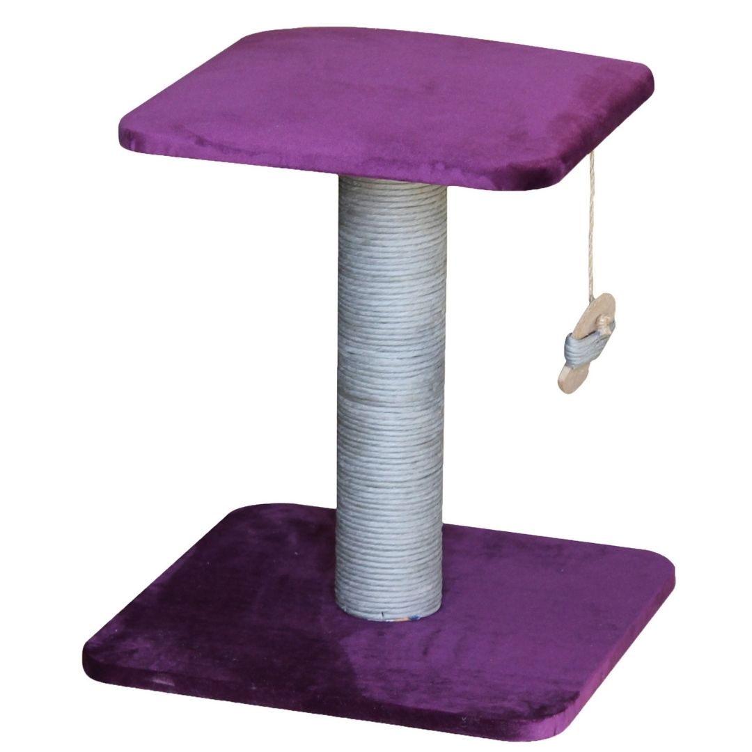 Velvet Luxe 2 Tier Cat Scratcher