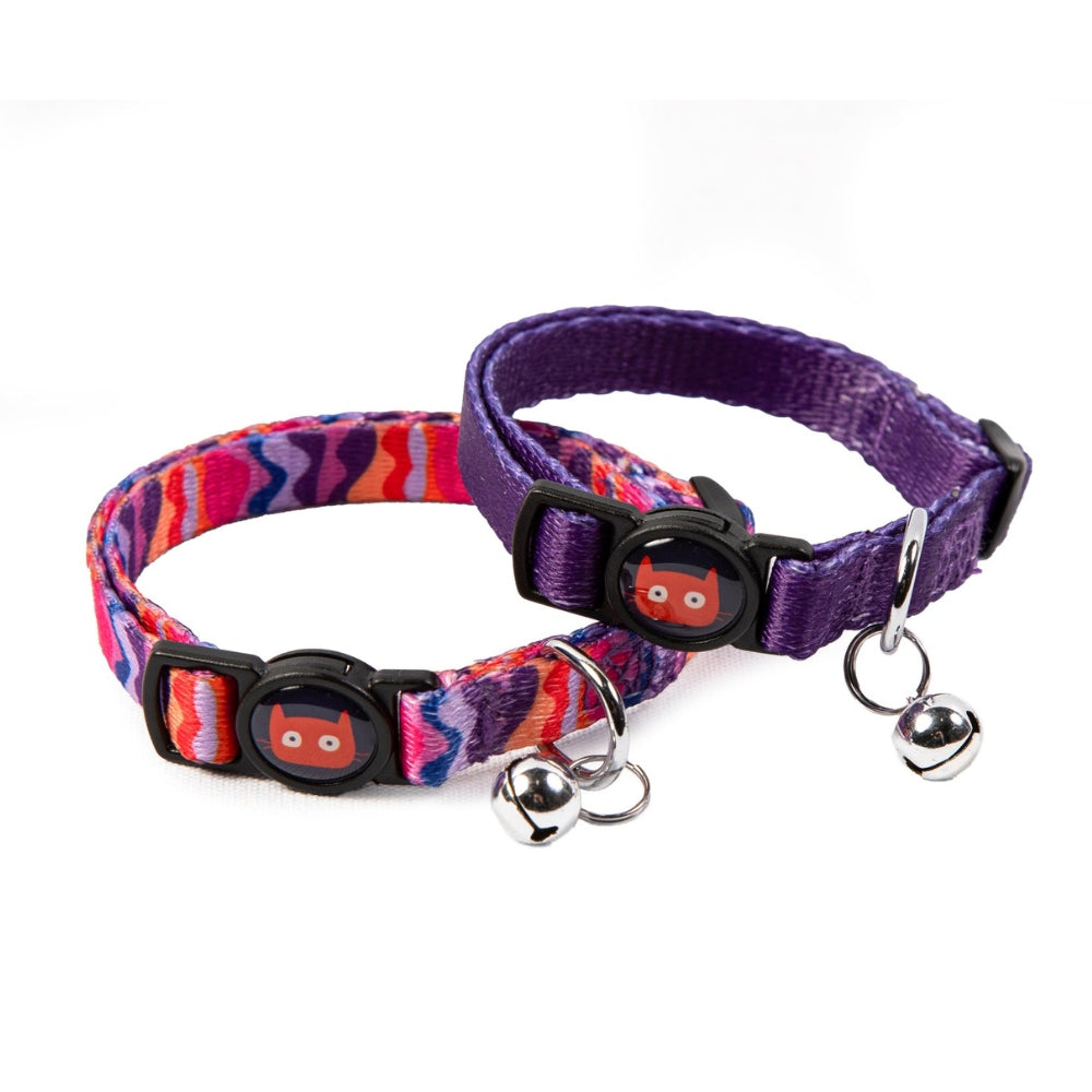 Violet & Dunes Cat Collar Duo Doodlecat