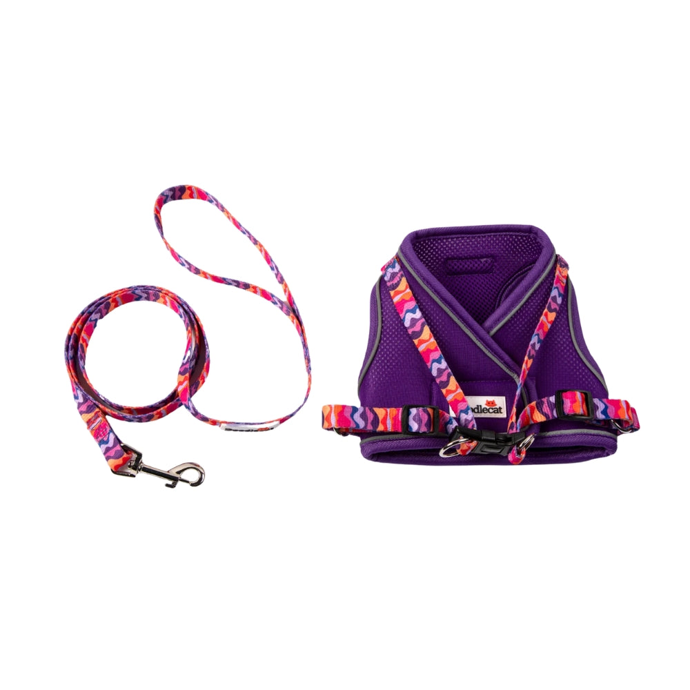 Violet & Dunes Cat Harness and Lead Set