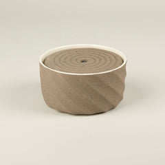 Zen Cat Water Fountain 20cm - Brown