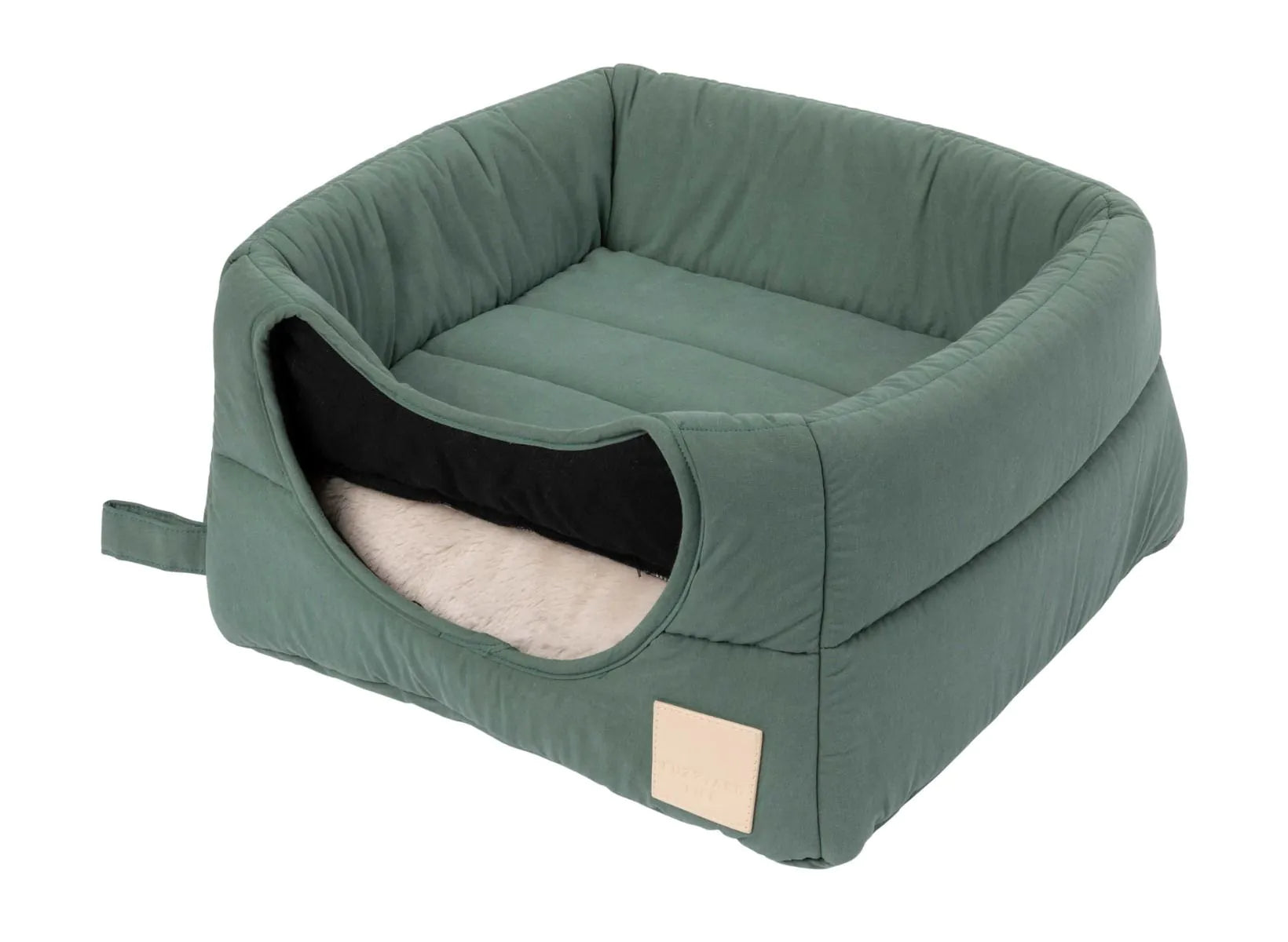 FuzzYard Life Cat Cubby - Myrtle Green