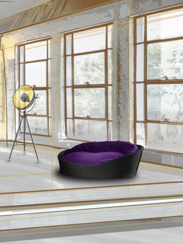 Luxury Arena Felt Fleece Cat Bed