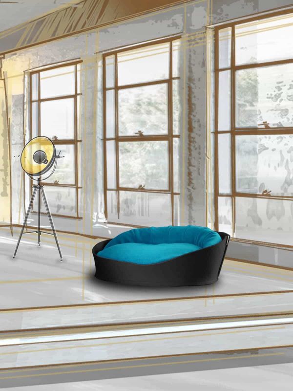 Luxury Arena Felt Fleece Cat Bed