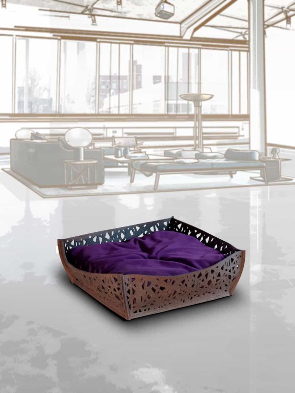 Luxury Felt Bowl Nido Cat Bed