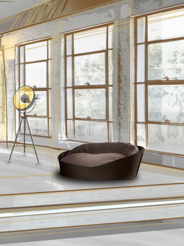 Luxury Arena Felt Fleece Cat Bed