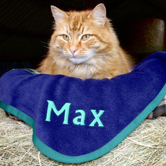 original_navy-blue-personalised-pet-blanket